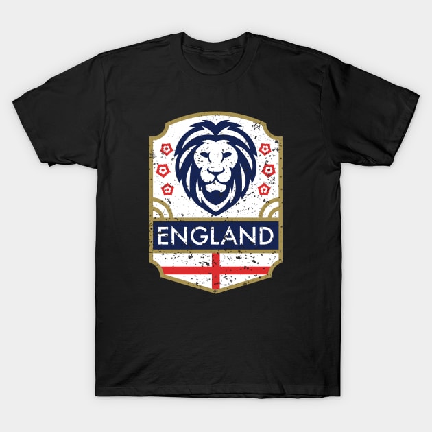 England Lion Alternative Emblem T-Shirt by Mandra